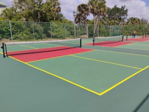 pickleball courts
